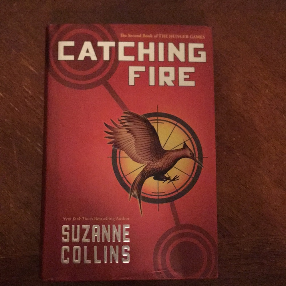 Catching fire the second book of the hunger games
